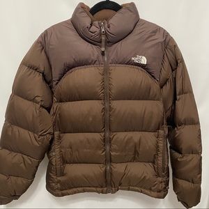 North Face Brown 700 Puffer Jacket